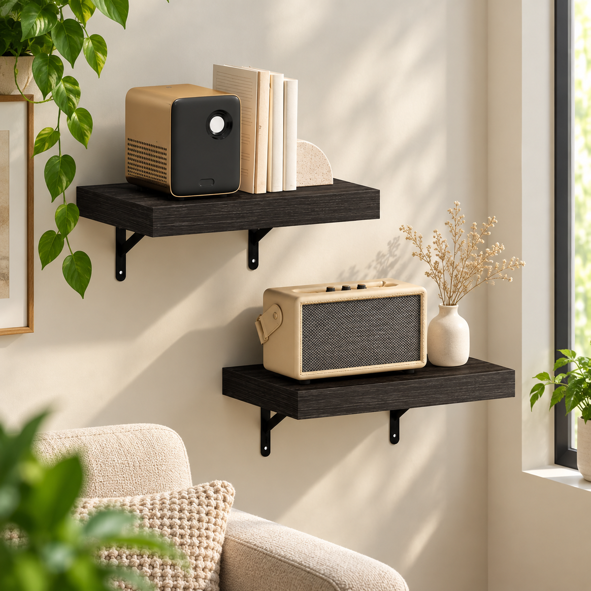 Modern Floating Display Shelves Set