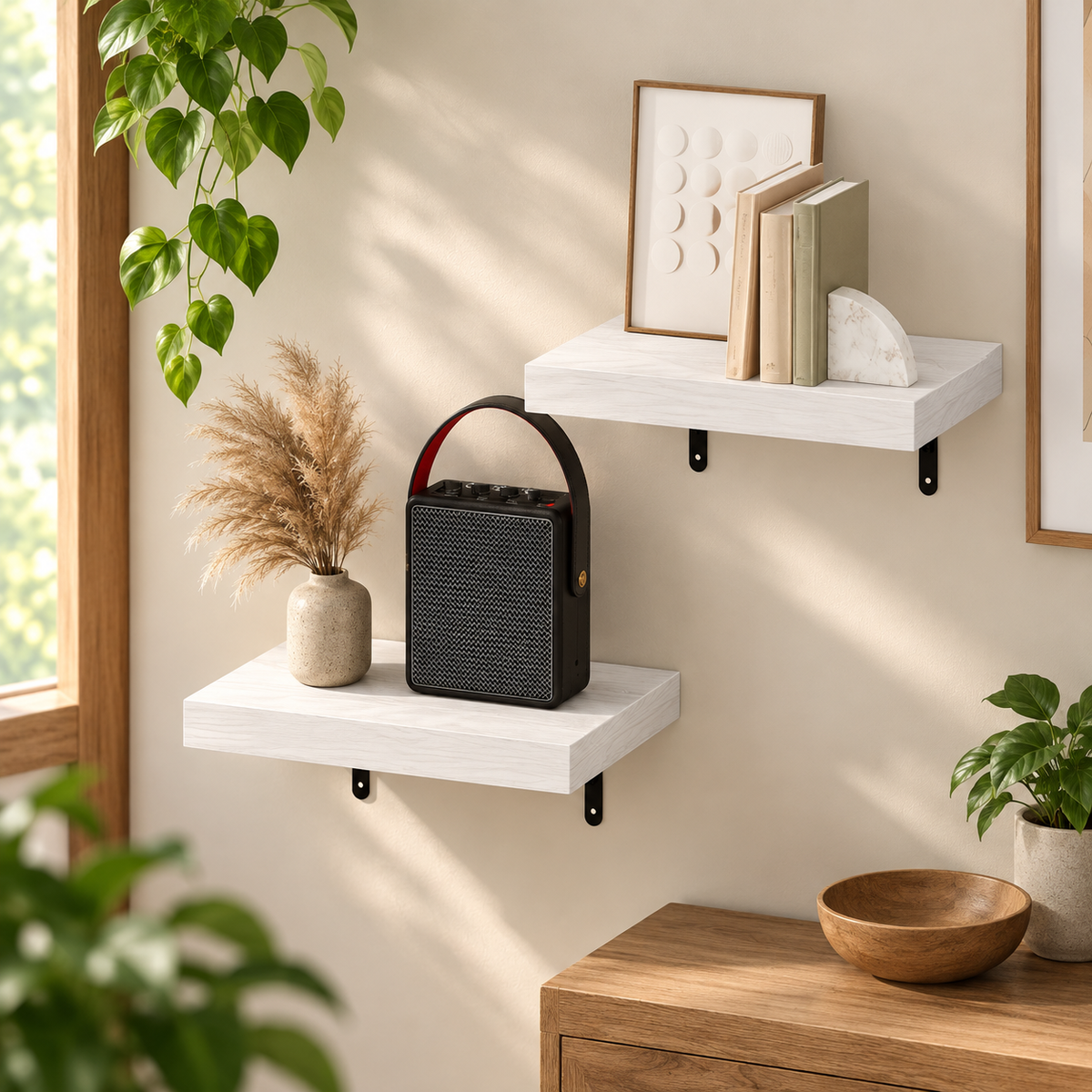 Modern Floating Display Shelves Set