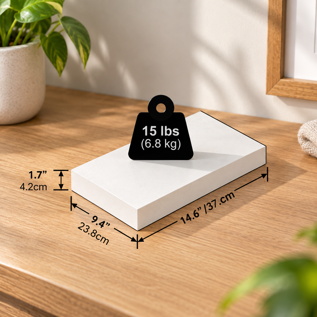 Modern Floating Display Shelves Set