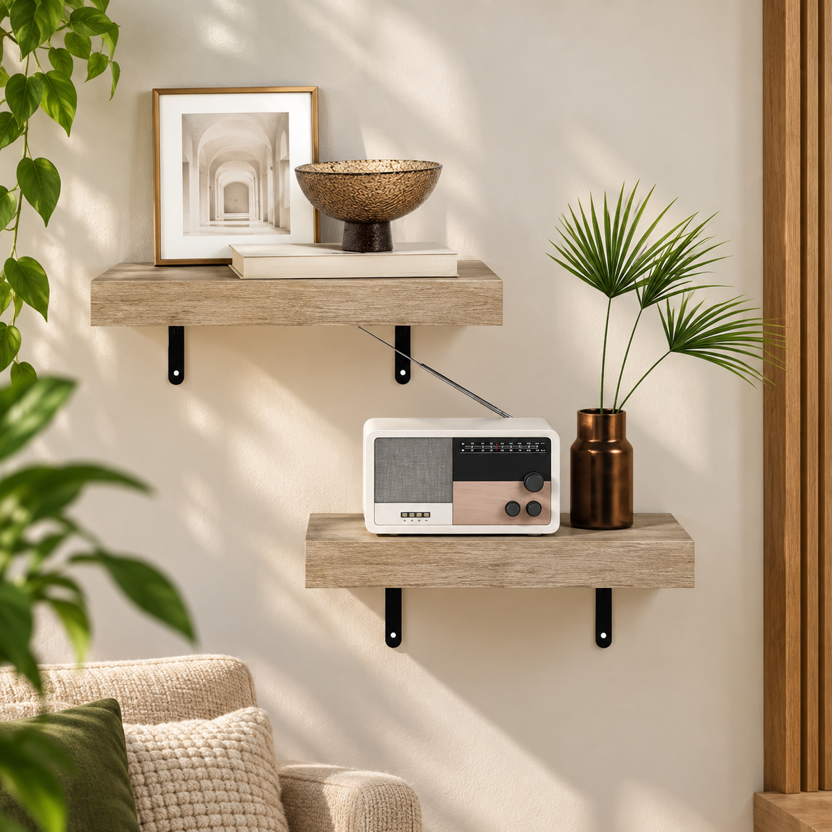 Modern Floating Display Shelves Set