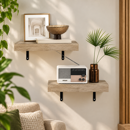 Modern Floating Display Shelves Set